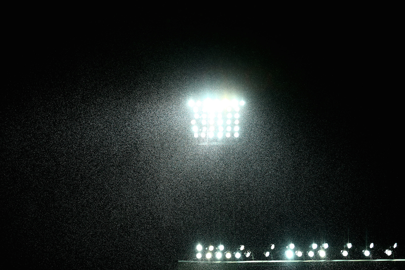 Illustration for article titled West Brom And Manchester City Played In A Real-Life Snow Globe Today